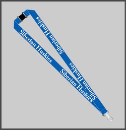 Siberian Huskies Lanyard
